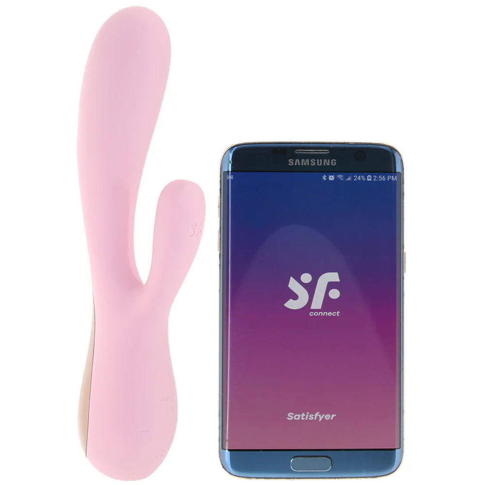 Satisfyer Mono Flex Vibe in Mauve Red Hot Thrills