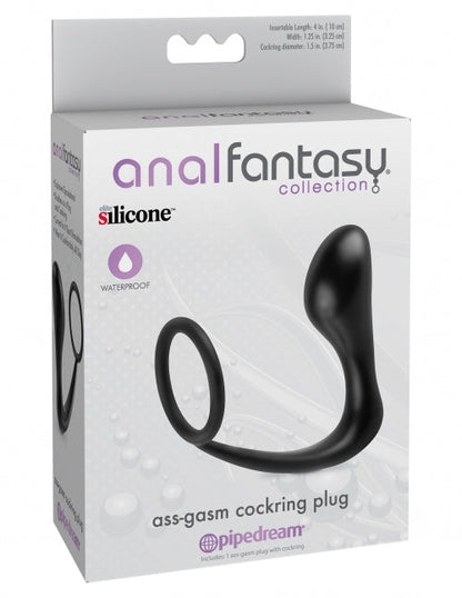 Anal Fantasy Ass-Gasm Cockring Plug