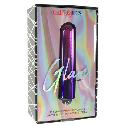 Glam Fierce Power Rechargeable Vibe in Purple - SexToysVancouver.Delivery