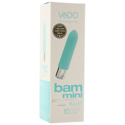 Bam Mini Rechargeable Bullet Vibe - SexToysVancouver.Delivery