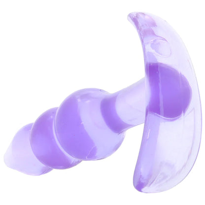 Jelly Rancher Ripple T Butt Plug in Purple - SexToysVancouver.Delivery