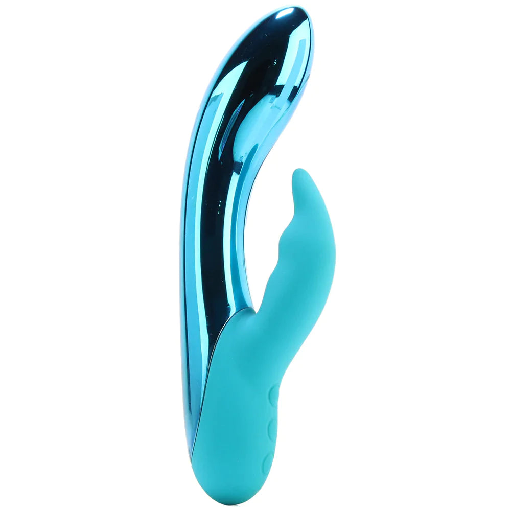 DazzLED Brilliance Rabbit Vibe in Blue - SexToysVancouver.Delivery