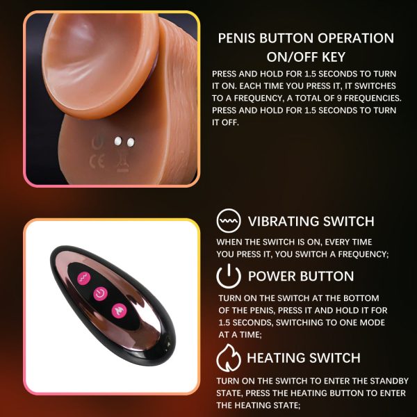RHT ErosTouch Superior Dildo 8" - Image 7