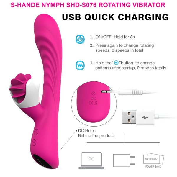RHT Rotating Clitoral Stimulator & G-Spot Vibrator - Image 4