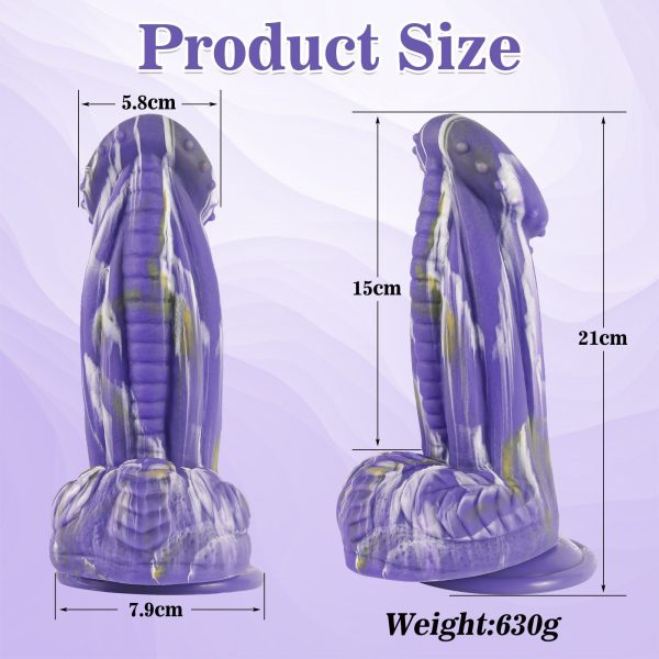 RHT Deluxe Monster Cock 7.5" Dildo #47 - Image 2