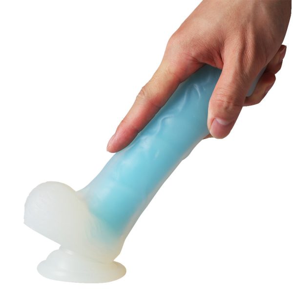 STV Ocean Blue 8" Dildo #2 - Image 5