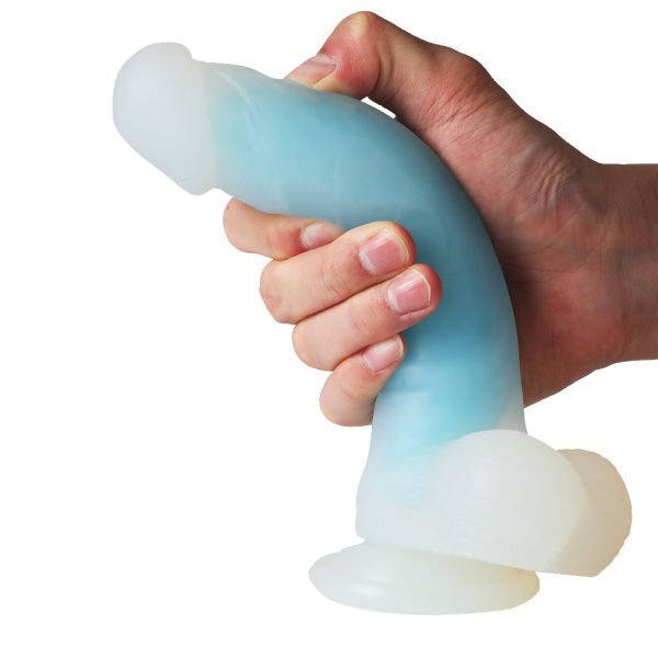 STV Ocean Blue 8" Dildo #2 - Image 3
