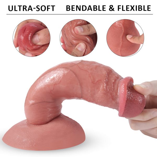 RHT RealSkin 8" Thick Dildo #43-M - Image 6