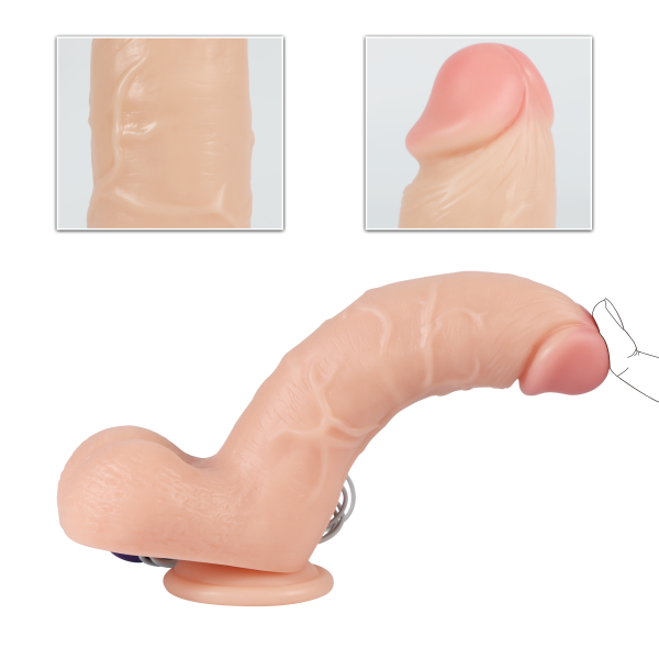 RHT Adam Premium Vibrating Cock 8.5" Inch - Image 5