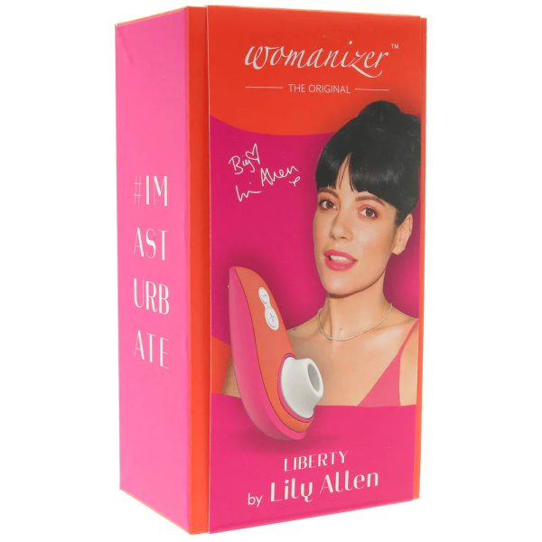 Womanizer x Lily Allen Liberty Clitoral Stimulator in Pink - SexToysSurrey.Delivery