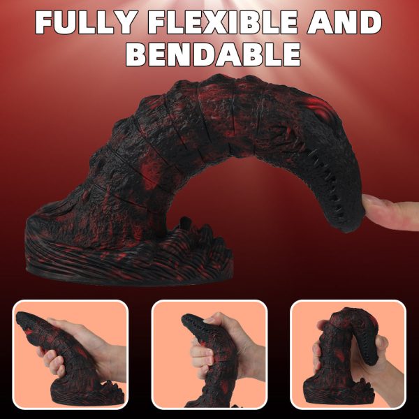 STV Red Dragon Monster Cock 8.5" Dildo #23 - Image 6