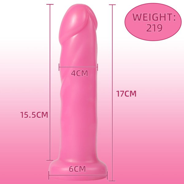 STV 7" Pink Bliss Dildo #6 - Image 5