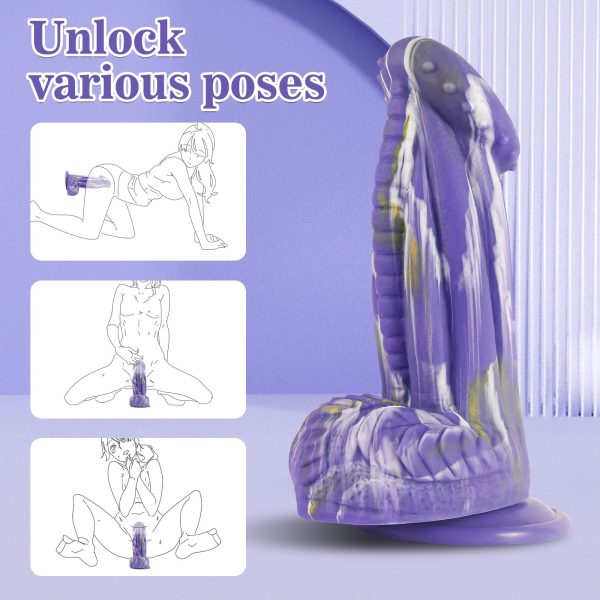 RHT Deluxe Monster Cock 7.5" Dildo #47 - Image 7