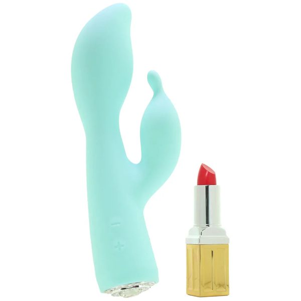 Pavé Victoria Rabbit Vibe in Teal - SexToysSurrey.Delivery