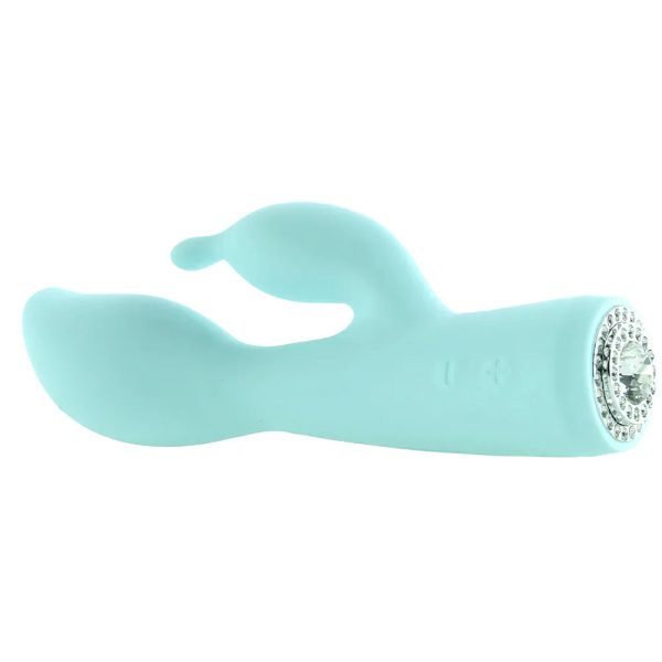 Pavé Victoria Rabbit Vibe in Teal - SexToysSurrey.Delivery