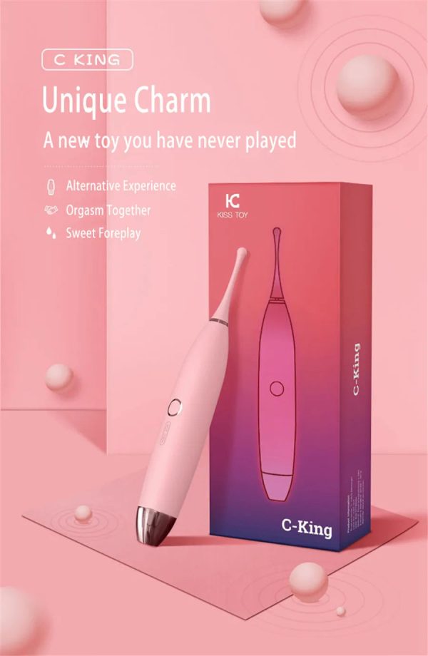 RHT C-King Clitoral Ballpoint Tip Vibrator - Image 6
