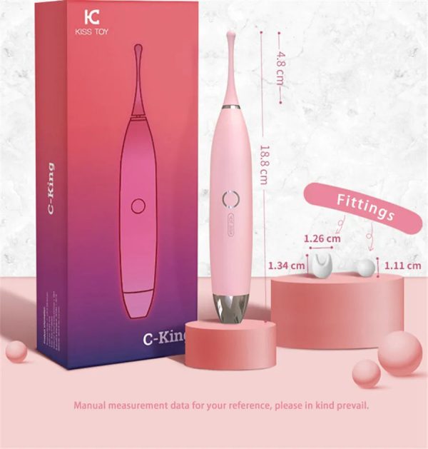 RHT C-King Clitoral Ballpoint Tip Vibrator - Image 5