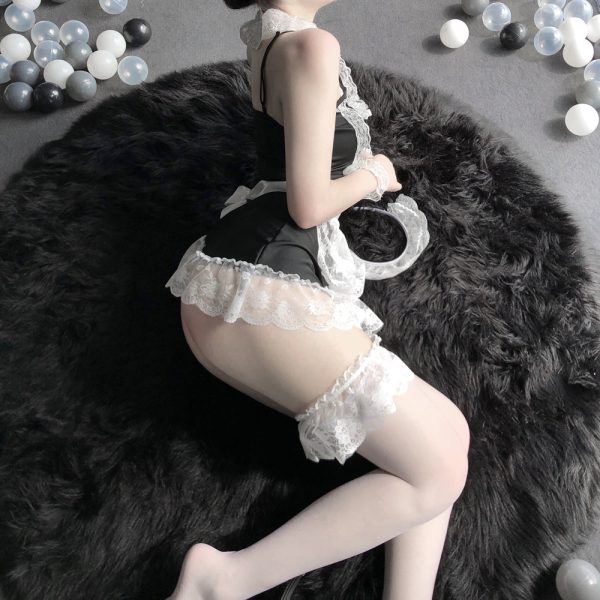 Sexy Maid Dress Costume - Image 4