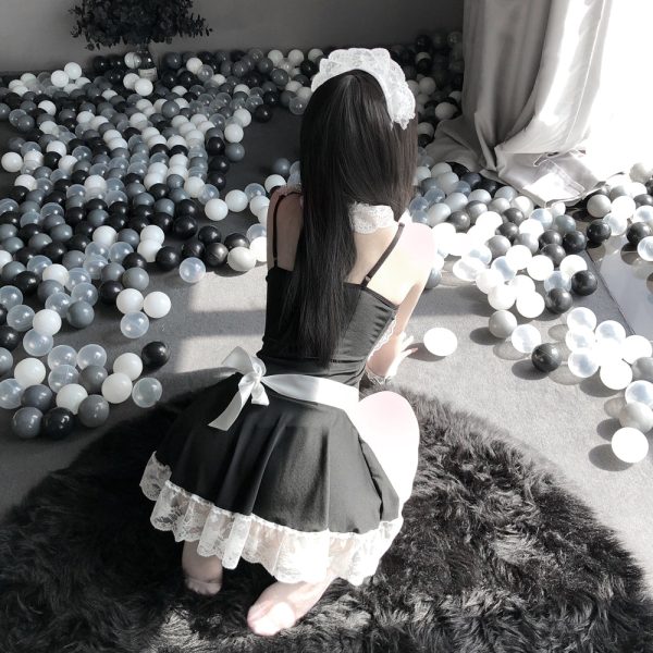 Sexy Maid Dress Costume - Image 2