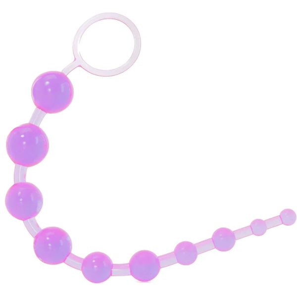 X-10 Anal Beads in Purple - SexToysSurrey.Delivery