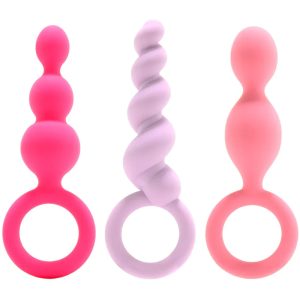 Satisfyer Plugs Silicone 3 Piece Set - SexToysSurrey.Delivery