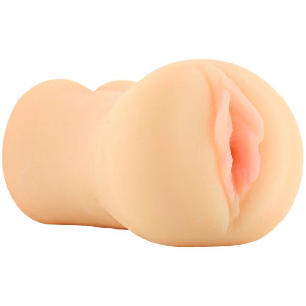 Stroke It Dual Pussy & Ass Stroker in Ivory - SexToysSurrey.Delivery