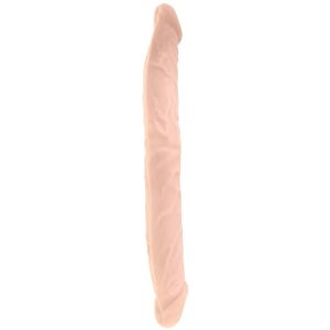 RealRock 14 Inch Double Dildo in White - SexToysSurrey.Delivery