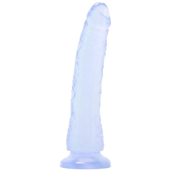 Basix Slim 7 Inch Dildo in Clear - SexToysSurrey.Delivery