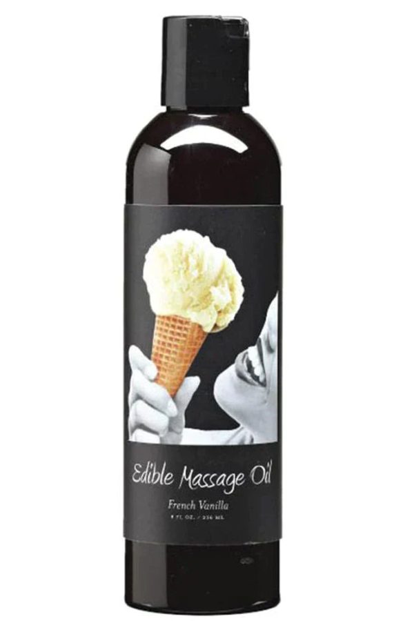 Edible Massage Oil 2oz/60ml - Vanilla - SexToysSurrey.Delivery