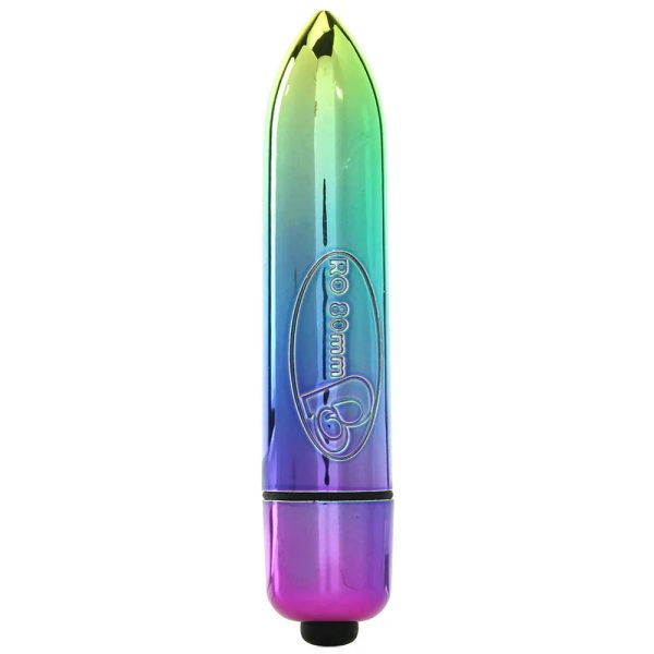 RO-80mm 7 Speed Rainbow Bullet Vibe - SexToysSurrey.Delivery