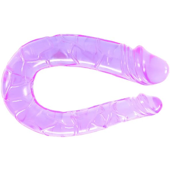 Lucky Lady Dual Stimulator Dildo in Purple - SexToysSurrey.Delivery