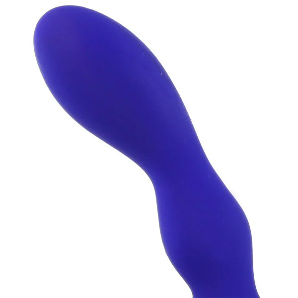 Silicone Wireless Pleasure Probe in Blue - Image 6
