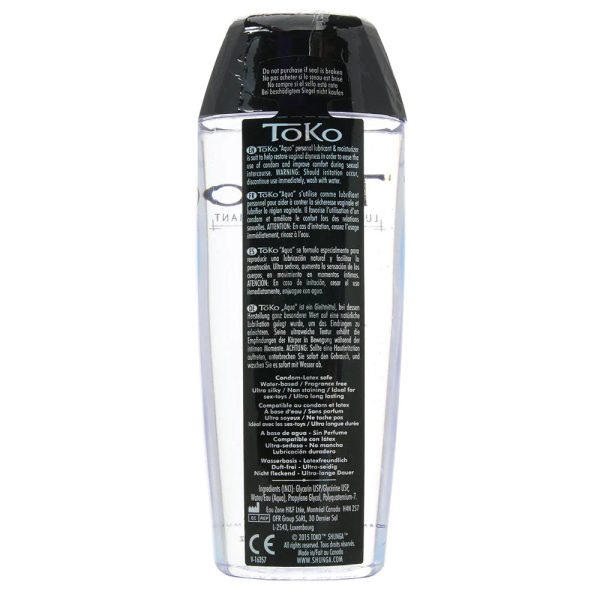 Toko Aqua Water Based Personal Lubricant 5.5oz/163ml - SexToysSurrey.Delivery