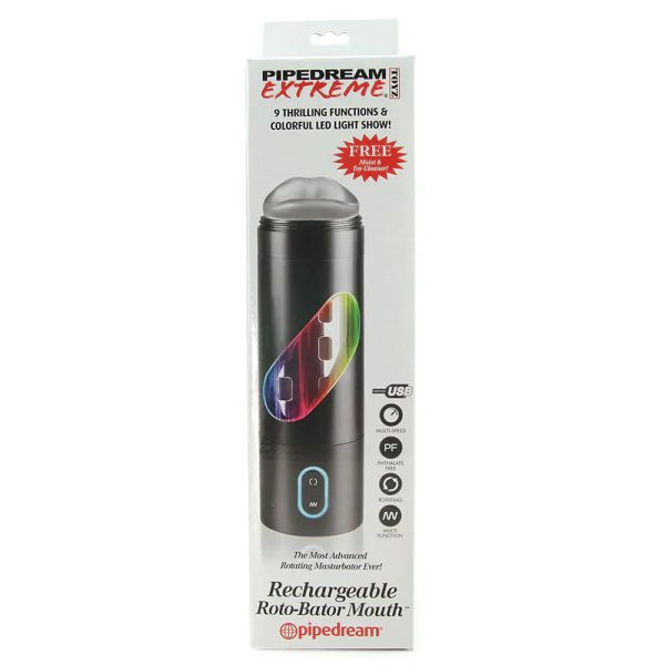 Extreme Rechargeable Roto-Bator Mouth - SexToysSurrey.Delivery
