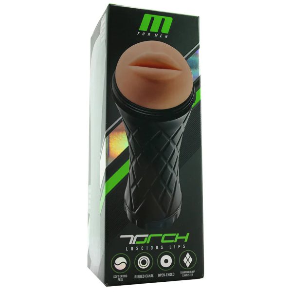 The Torch Luscious Lips Stroker - SexToysSurrey.Delivery
