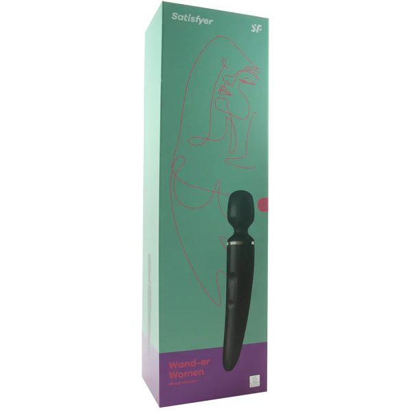 Satisfyer Wand-er Woman Massager in Black - SexToysSurrey.Delivery