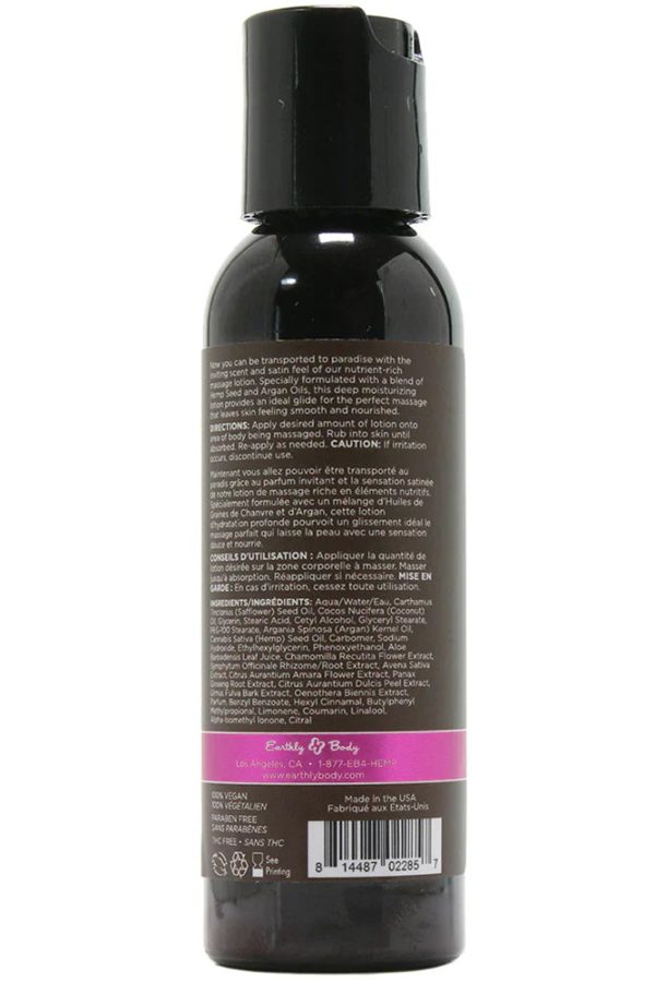 Hemp Seed Massage Lotion 2oz/60ml in Skinny Dip - SexToysSurrey.Delivery
