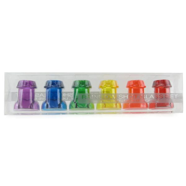 Rainbow Pecker Shot Glasses - SexToysSurrey.Delivery