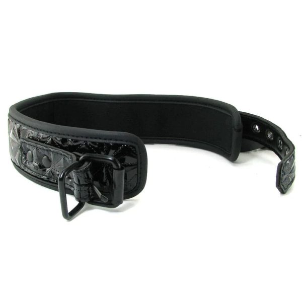 Sinful Collar with Leash in Black - SexToysSurrey.Delivery