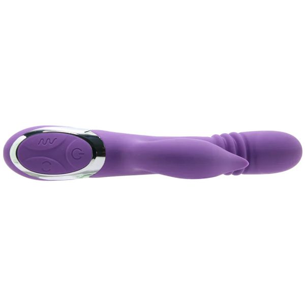 Enchanted Kisser Thrusting Rabbit Vibe in Purple - SexToysSurrey.Delivery