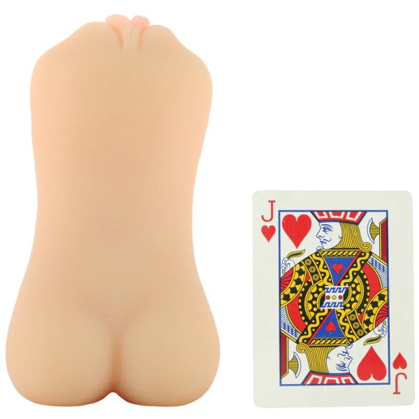 Stroke It Dual Pussy & Ass Stroker in Ivory - SexToysSurrey.Delivery