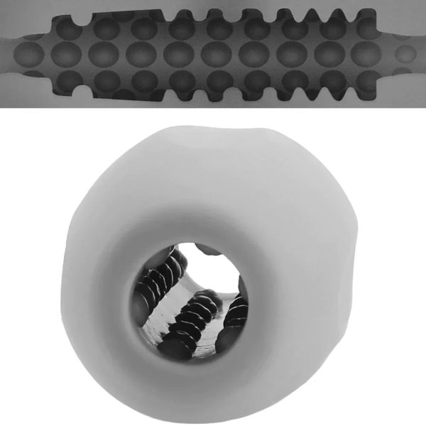 Mini Bubble Stroker in Gray - SexToysSurrey.Delivery