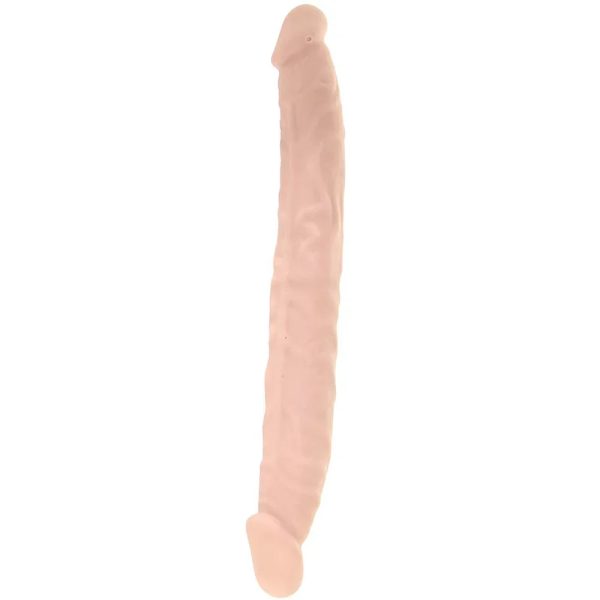 RealRock 14 Inch Double Dildo in White - SexToysSurrey.Delivery