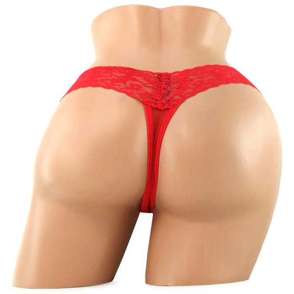 Wireless Remote Vibrating Red Panties in S/M - Image 3