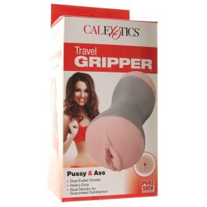 Travel Gripper Pussy & Ass Masturbator - SexToysSurrey.Delivery