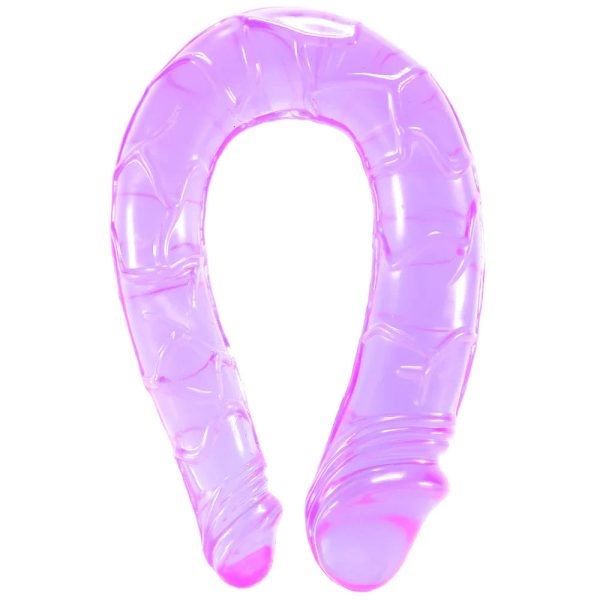 Lucky Lady Dual Stimulator Dildo in Purple - SexToysSurrey.Delivery
