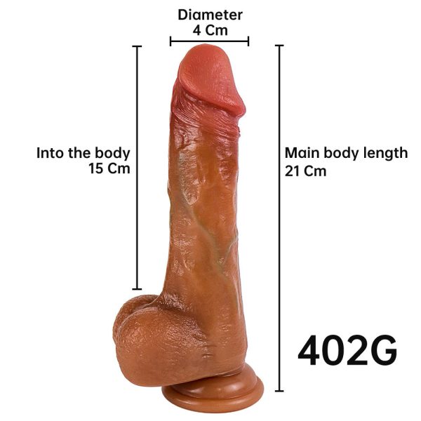 RHT ErosTouch Superior Dildo 8" - Image 9