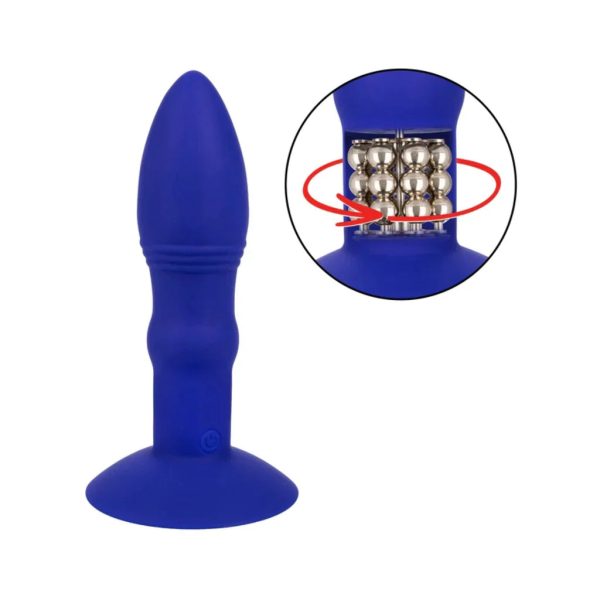 Eclipse Remote Thrusting Rotator Anal Probe in Blue - Image 4