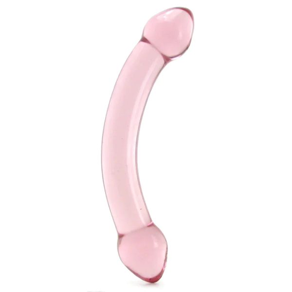 Double Trouble Glass Dildo