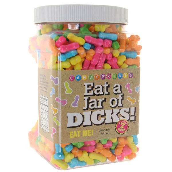 Eat A Jar Of Dicks Penis Shaped Hard Candies in 30oz